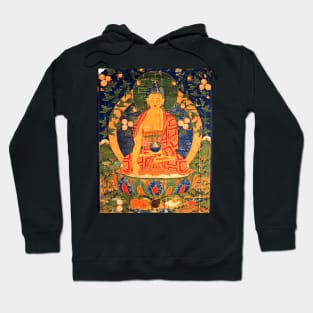 Tibetan Buddhist Medicine Buddha Thangka Reproduction Hoodie